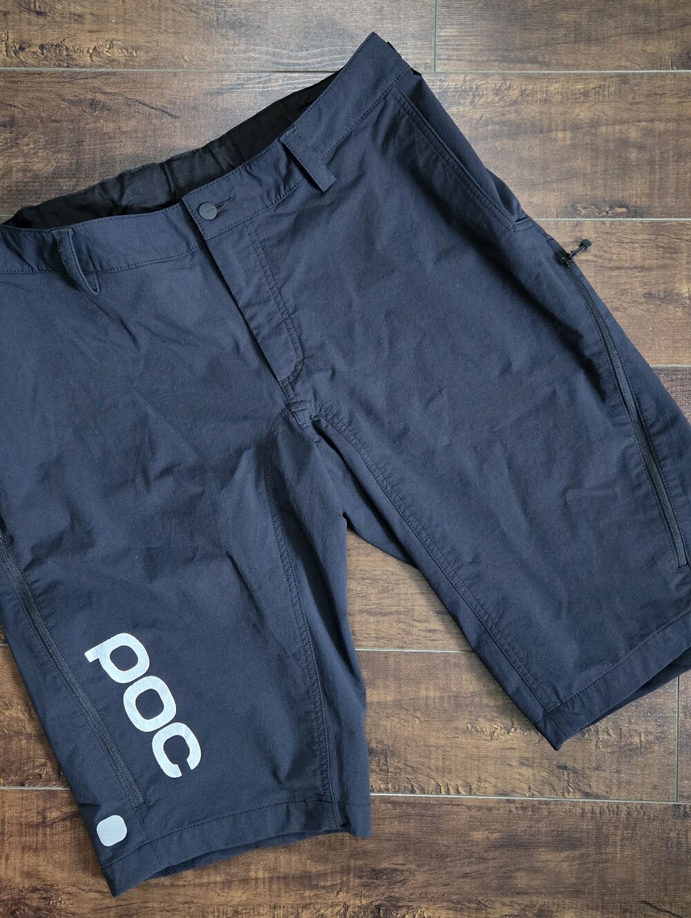 POC Trail Shorts Vented Mountain Bike Shorts Black Size 34